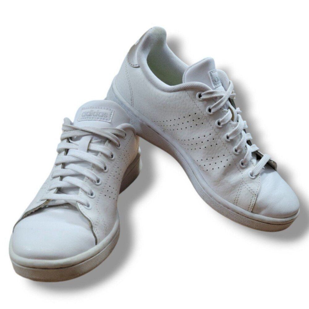 Adidas Shoes Size 7 Women's Adidas Advantage Sneakers F36226 White No Insoles